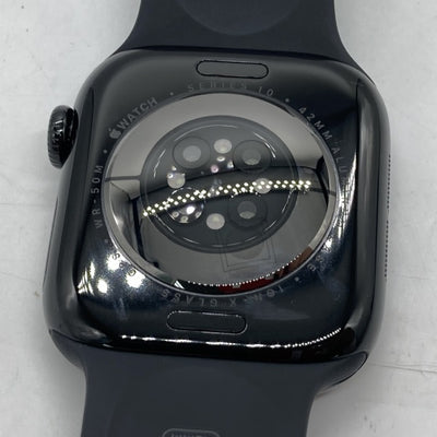 【中古】Apple Watch Series10（42mm GPS）アルミニウム jet Black【秋葉原】