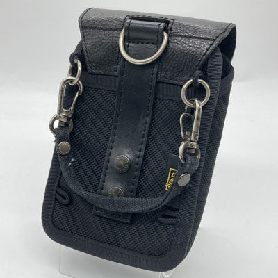 【中古】AK380とAK380 AMPとイヤフォン用ツインポケットキャリングケース （フラップ穴なし）【VD222-00-STBK】【日本橋】