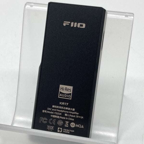FIIO 【中古】KA17 Black 【FIO-KA17-B】【名古屋】 – e☆イヤホン 