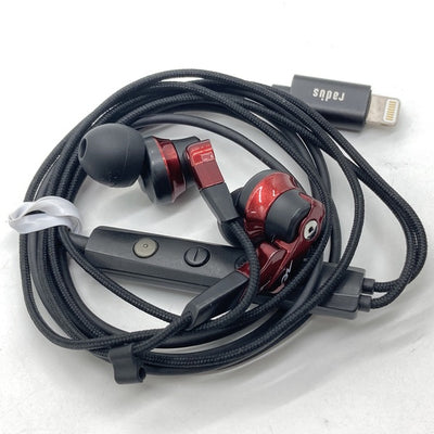 【中古】HP-NHL21R Digital earphone with Lightning レッド【日本橋】