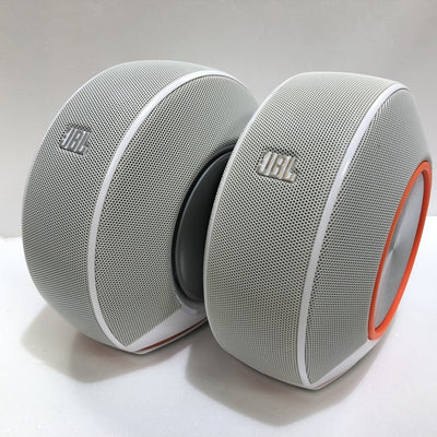 【中古】PEBBLES ホワイト USB DAC内蔵スピーカー（JBLPEBBLESWHTJN）【名古屋】