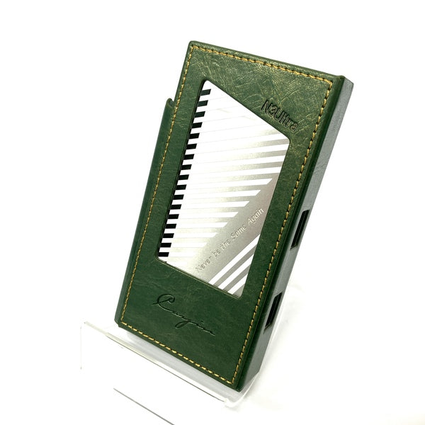 【中古】N3Ultra用純正レザーケース グリーン【秋葉原】