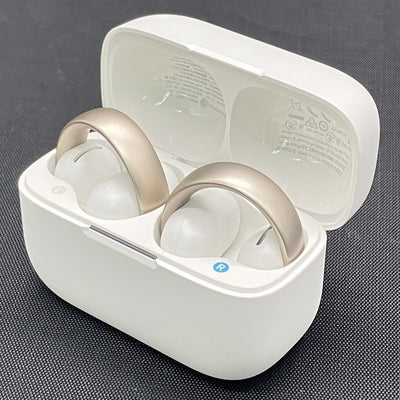 【中古】Soundcore AeroClip ホワイト&ゴールド【A3388N21】【秋葉原】