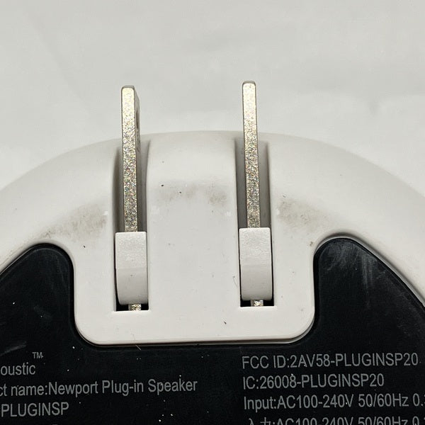 コンセントスピーカー「コンスピ」 コンセントスピーカー「コンスピ」シャンパン/ホワイト – OC