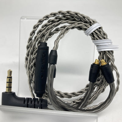 【中古】MMCX MICROPHONE CABLE 3.5MM PL IEシリーズ用 ブレードケーブル リモコン付き 3.5mm【名古屋】