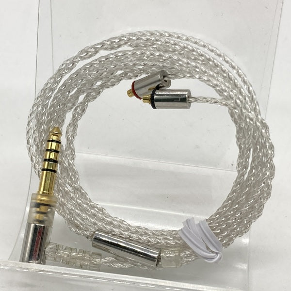 【中古】シルバーコートケーブル MMCX 1.2m 4.4mm 5極バランス 【C106 MS12EZCLEH】【日本橋】