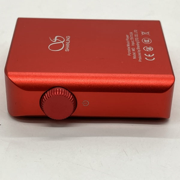 SHANLING M0 中古 レッド 保護カバー付 美品 SHANLING 【中古】M0 レッド 専用ケース(レッド)セット【M0 RD