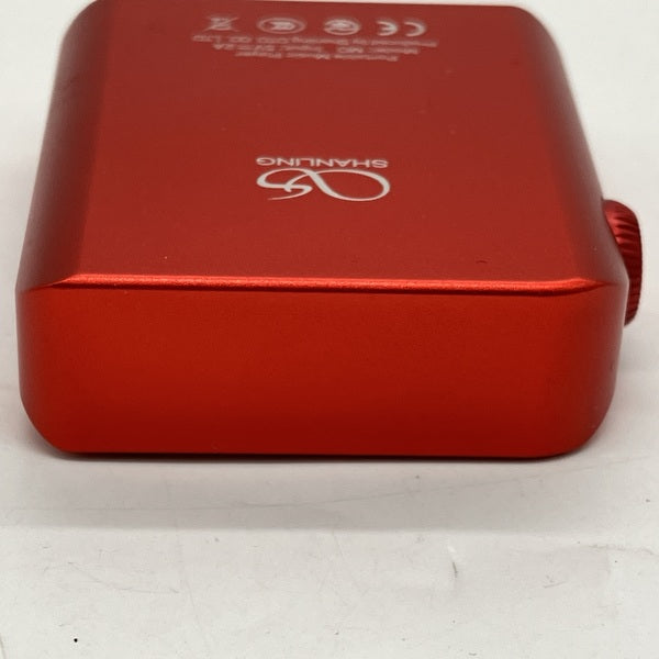 SHANLING M0 中古 レッド 保護カバー付 美品 SHANLING 【中古】M0 レッド 専用ケース(レッド)セット【M0 RD