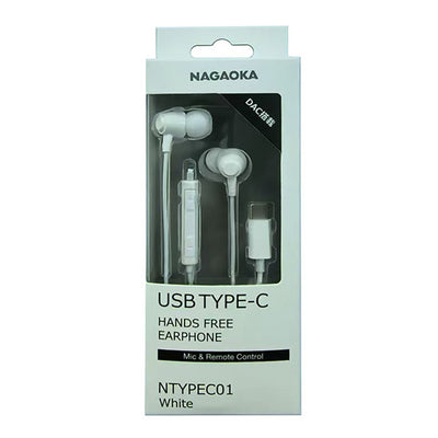 USB TYPE-C ハンズフリーイヤホン