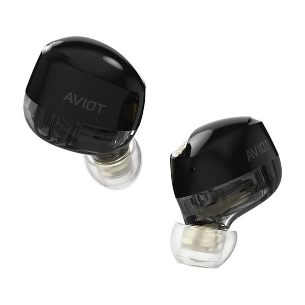 AVIOT TE-J2 ブラック 完全ワイヤレスイヤホン Black TE-J2-BK [ワイヤレス(左右分離