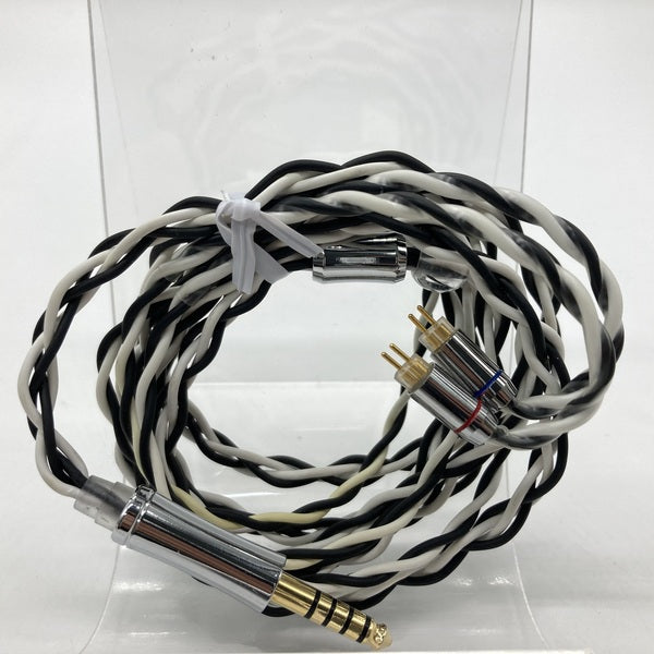 【中古】ivipQ 4コアブラックホワイト単結晶銅ケーブル　CIEM2pin-4.4mm【秋葉原】