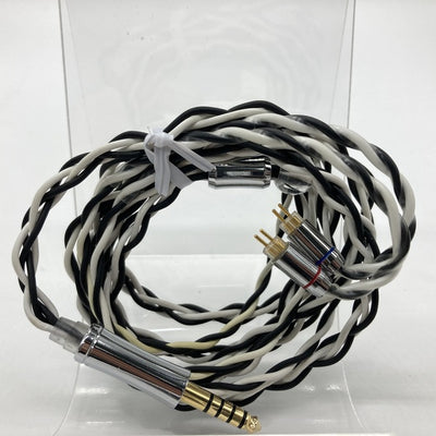 【中古】ivipQ 4コアブラックホワイト単結晶銅ケーブル　CIEM2pin-4.4mm【秋葉原】