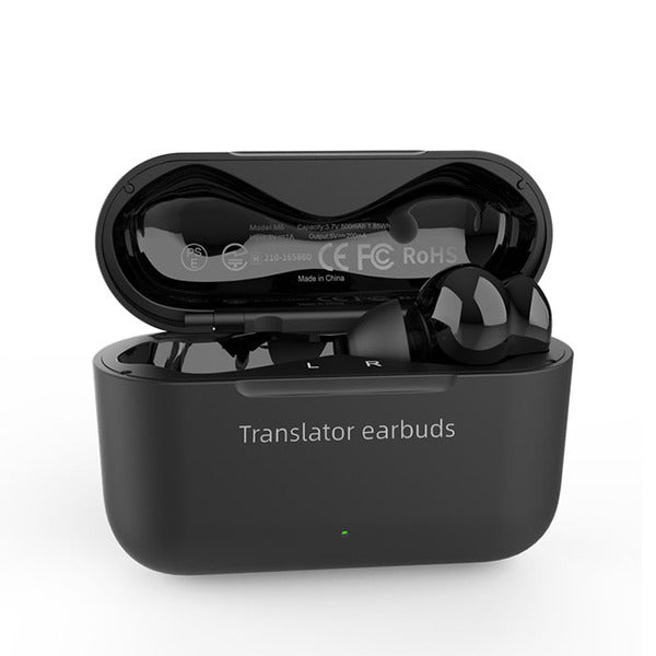 Wooask M6 PLUS ワイヤレスイヤホン型 AI翻訳機 オフライン版 Wooask M6 + PLUS オン＆オフライン対応版 – e☆イヤホン