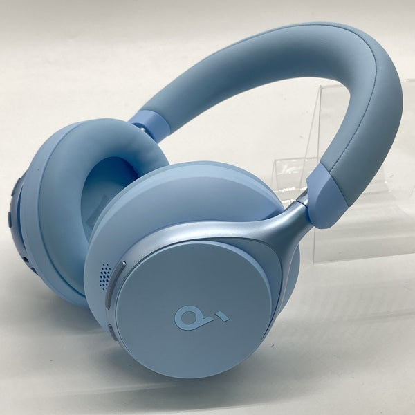 【新品】Soundcore ワイヤレスヘッドフォンSpace One ブルー 青 Anker 【中古】Soundcore Space One ブルー 【A3035031
