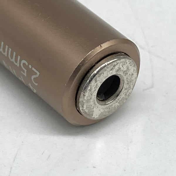 【中古】2.5mm 4極バランスドプラグ → 3.5mm 4極バランスドジャック変換アダプター【日本橋】