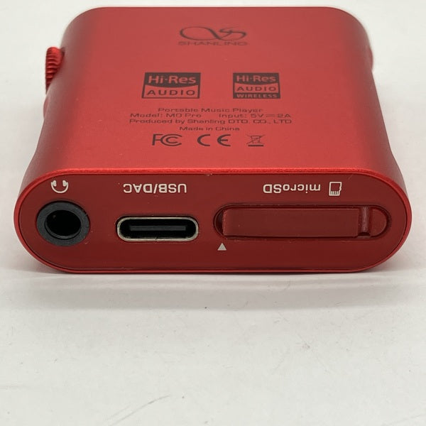 SHANLING 【中古】M0Pro レッド【日本橋】 – e☆イヤホン