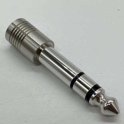 【中古】F63-S(R）【ロジウムメッキ 3.5mm→6.3mm変換プラグ】【秋葉原】