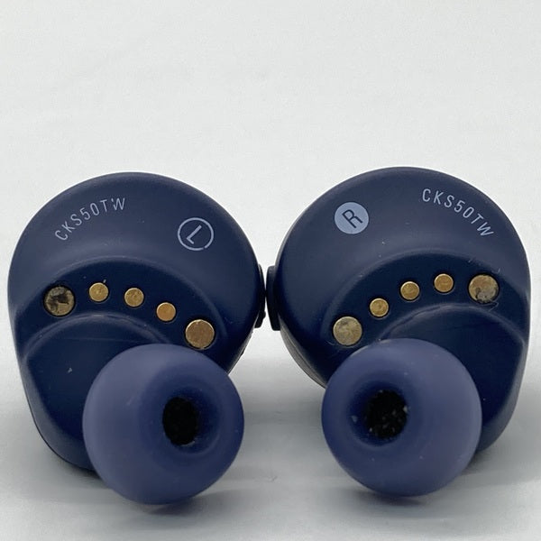 【中古】ATH-CKS50TW BL ブルー【日本橋】