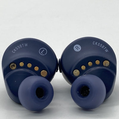 【中古】ATH-CKS50TW BL ブルー【日本橋】