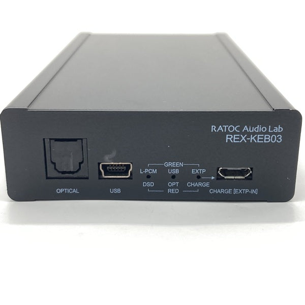 【中古】REX-KEB03 DSD対応DAC内蔵フルバランスポータブルヘッドホンアンプ【秋葉原】
