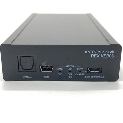 【中古】REX-KEB03 DSD対応DAC内蔵フルバランスポータブルヘッドホンアンプ【秋葉原】