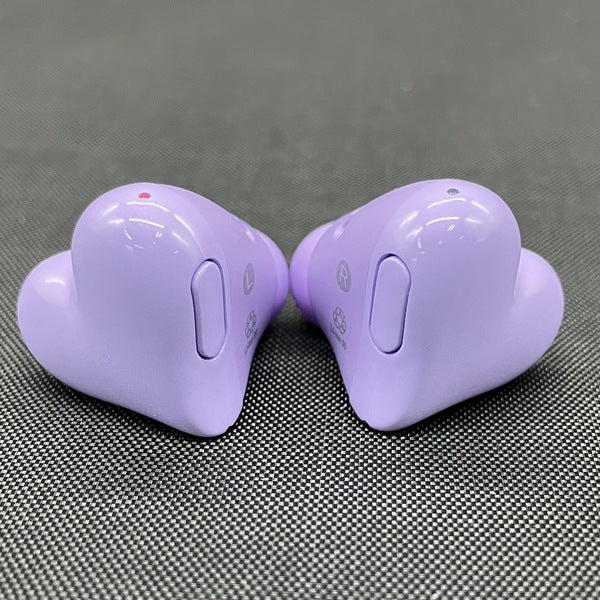 HeartBuds ワイヤレスイヤホン パープル SoftBank 新品未開封 ハート型ワイヤレスイヤホン「HeartBuds」の新色、BlueとPurple