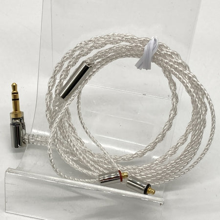 Final シルバーコートケーブル c106(mmcx,3.5mm) MMCXシルバーコートケーブル｜final-イヤホン・ワイヤレス