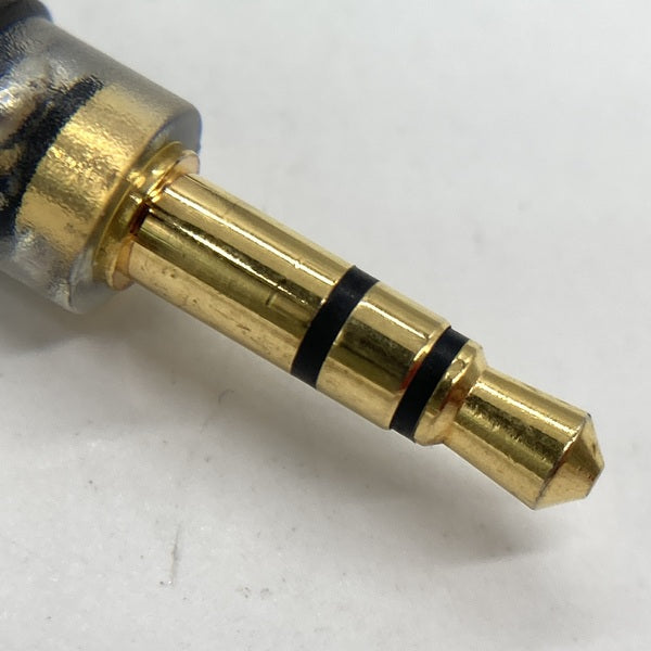 final 【中古】シルバーコートケーブル MMCX 1.2m 3.5mm 【C106