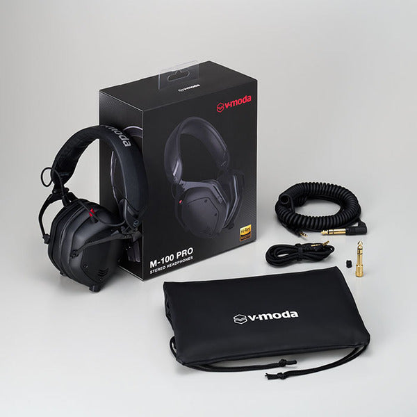 V-MODA M-100 PRO DJヘッドフォン V-MODA M-100 PRO DJ Headphones + 2 Cabos + Soft Bag NEW! - Compra