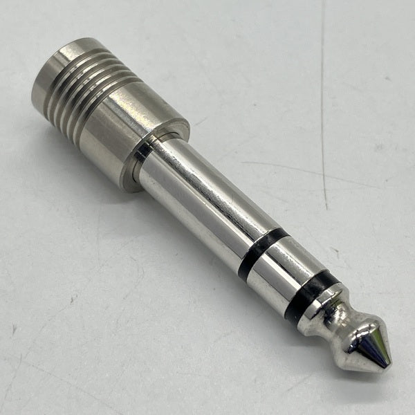 【中古】F63-S(R）【ロジウムメッキ 3.5mm→6.3mm変換プラグ】【名古屋】