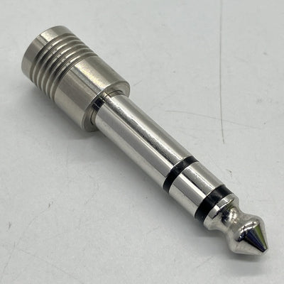 【中古】F63-S(R）【ロジウムメッキ 3.5mm→6.3mm変換プラグ】【名古屋】