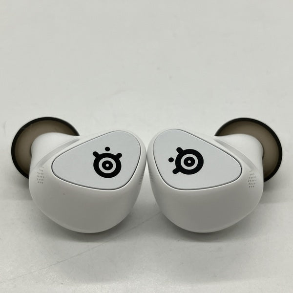 イヤホン SteelSeries Arctis Gamebuds 61682J SteelSeries Arctis GameBuds White(RE) 61682J ゲーミング