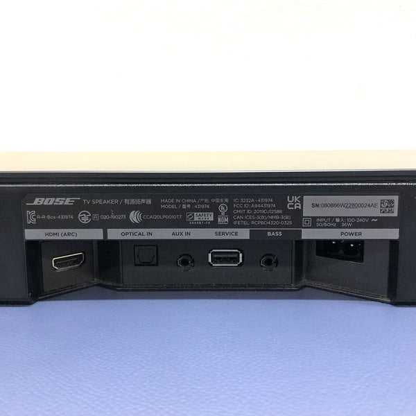 Bose 【中古】Bose TV Speaker【秋葉原】 – e☆イヤホン