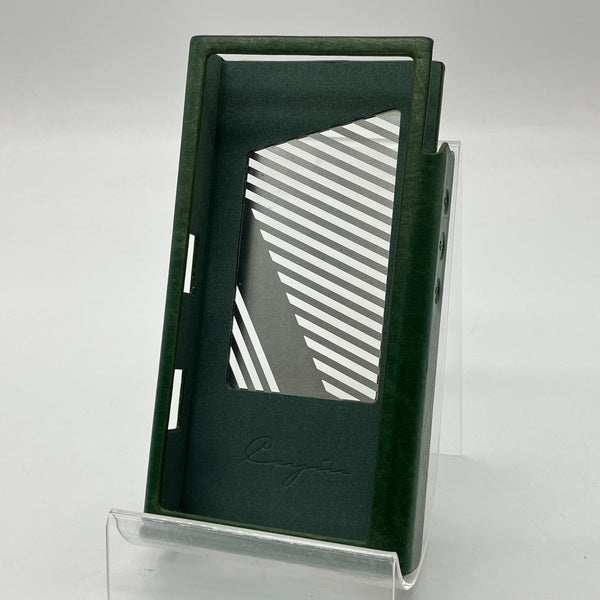 【中古】N3Ultra用純正レザーケース グリーン【日本橋】