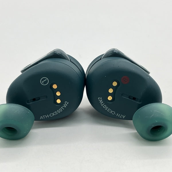 新品未使用】ATH-CKS50TW2 ワイヤレスイヤホン グリーン