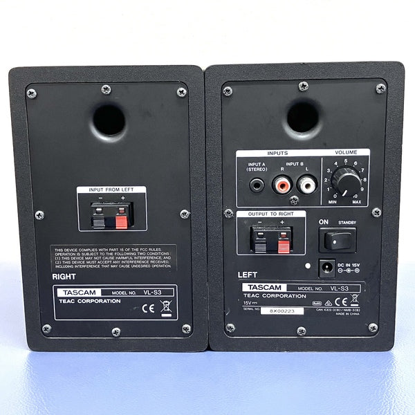 超美品、ほぼ新品】TASCAM VL-S3/VL-S3BT