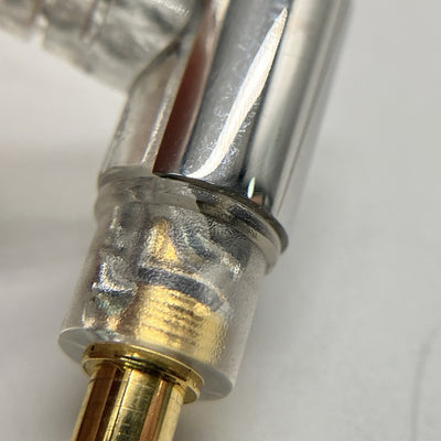 【中古】シルバーコートケーブル MMCX 1.2m 3.5mm  【C106 MS12AZCLEH】【名古屋】