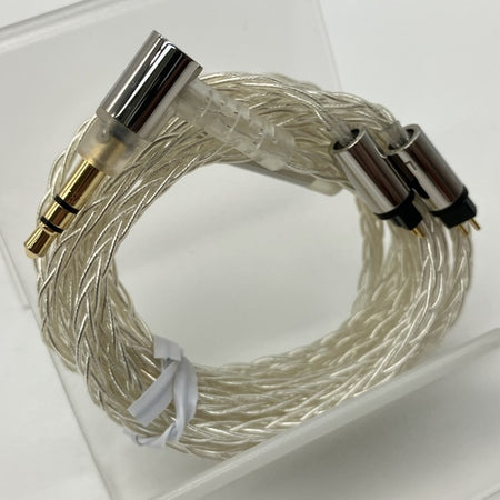 final 【中古】ソフトシルバーコートケーブル 2Pin 3.5mm (1.2m