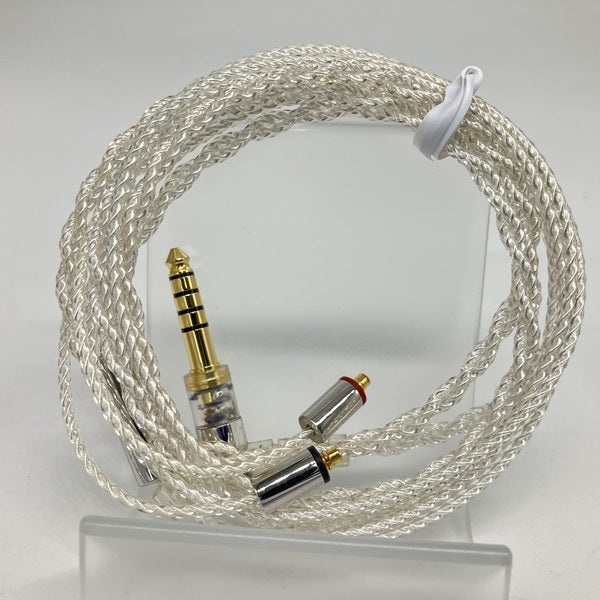 【中古】シルバーコートケーブル MMCX 1.2m 4.4mm 5極バランス 【C106 MS12EZCLEH】【秋葉原】