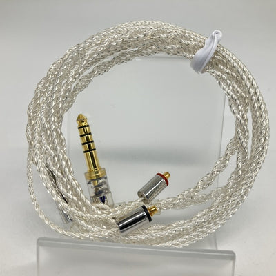 【中古】シルバーコートケーブル MMCX 1.2m 4.4mm 5極バランス 【C106 MS12EZCLEH】【秋葉原】