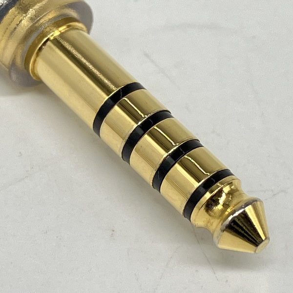 final 【中古】シルバーコートケーブル MMCX 1.2m 4.4mm 5極