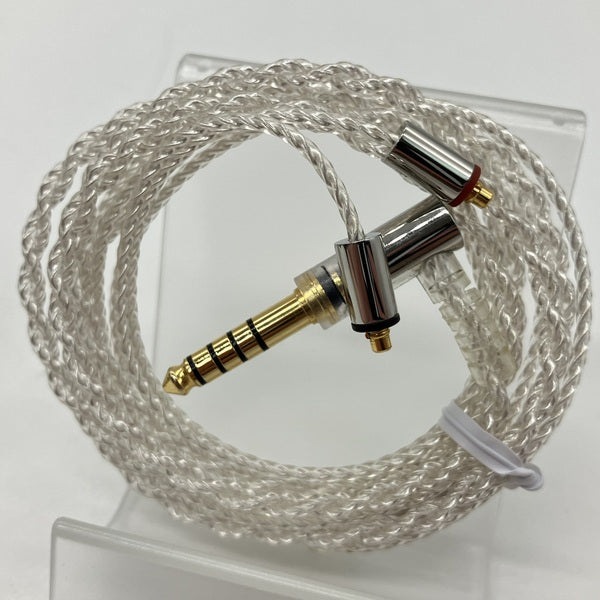 【中古】シルバーコートケーブル MMCX 1.2m 4.4mm 5極バランス 【C106 MS12EZCLEH】【秋葉原】