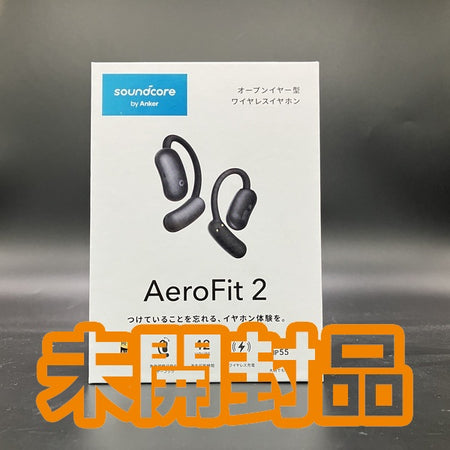 訳あり・アウトレット特集 Anker 【中古】Soundcore AeroFit 2 ミッドナイトブラック イヤホン