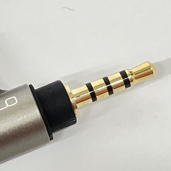 【中古】2.5mm4極プラグ-MMCX(L/R)イヤホンケーブル 1.2m ブラックライン【iect_01_bl2m_b_120】【秋葉原】