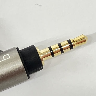 【中古】2.5mm4極プラグ-MMCX(L/R)イヤホンケーブル 1.2m ブラックライン【iect_01_bl2m_b_120】【秋葉原】