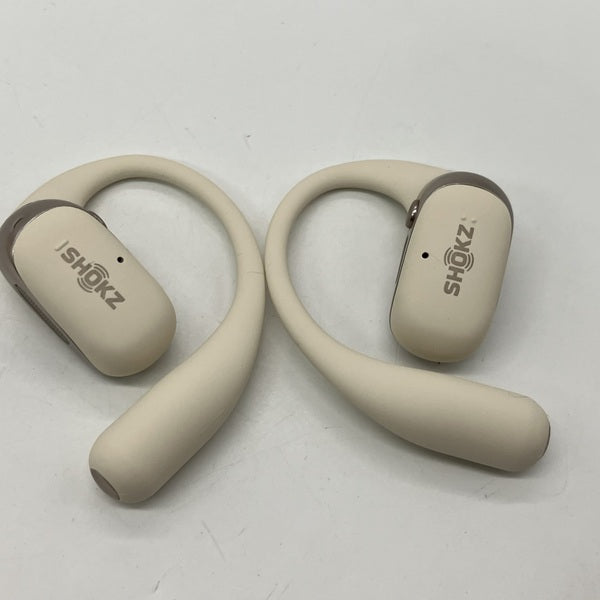 Shokz OpenFit 2 True Wireless Bluetooth Headphones - Beige