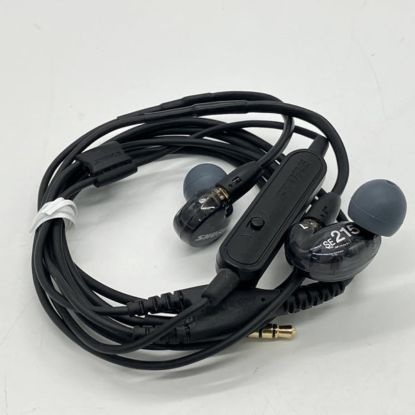 SHURE 【中古】SE215 ブラック UNIケーブル付属 【SE215-K-UNI-A