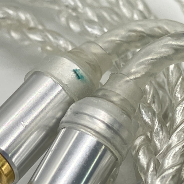 【中古】シルバーコートケーブル MMCX 1.2m 2.5mm 4極バランス 【C106 MS12DZCLEH】【名古屋】