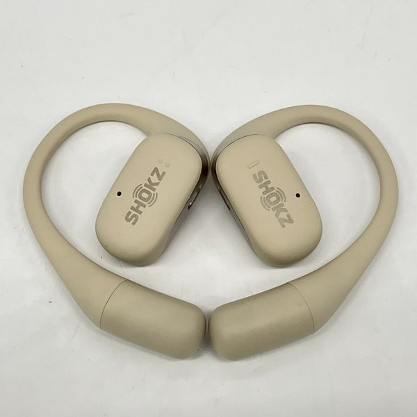 未開封新品　SHOKZ OPENFIT ベージュ　SKZ-EP-000021 Shokz（ショックス） 完全ワイヤレスヘッドホン OpenFit｜SKZ-EP