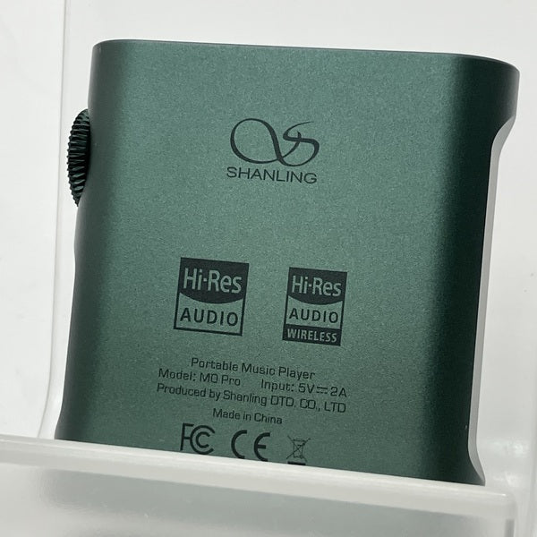 未使用！付属品多数！  8/30 購入　Shanling M0PRO グリーン 未使用！付属品多数！ 8/30 購入 Shanling M0PRO グリーン